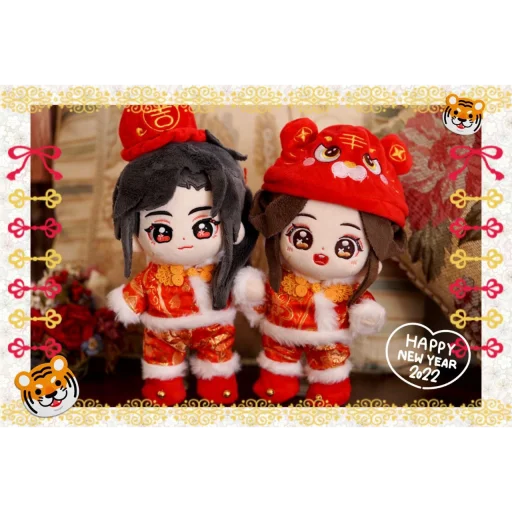 christmas doll cartoon