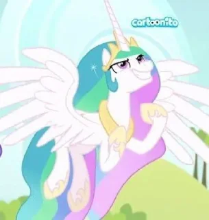 Стикер Celestia | @MyLittlePony_bots - 5