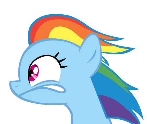 Sticker Mlp:Rainbow dash - 11