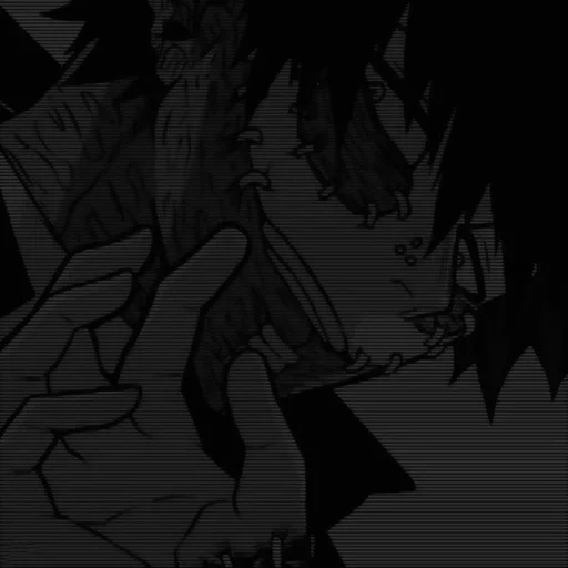 эскиз чёрный мультфильм