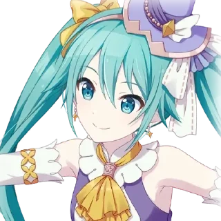 Sticker 𝖬𝗆𝗃 𝖧𝖺𝗍𝗌𝗎𝗇𝖾 𝖬𝗂𝗄𝗎! @ganymededess - 11