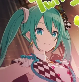 Sticker 𝖬𝗆𝗃 𝖧𝖺𝗍𝗌𝗎𝗇𝖾 𝖬𝗂𝗄𝗎! @ganymededess - 7