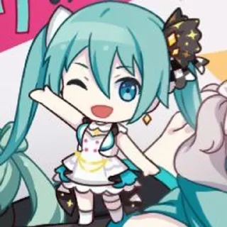 Sticker 𝖬𝗆𝗃 𝖧𝖺𝗍𝗌𝗎𝗇𝖾 𝖬𝗂𝗄𝗎! @ganymededess - 5