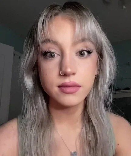 person human face lip