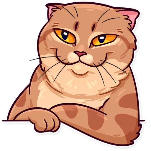 кошка клипарт иллюстрация