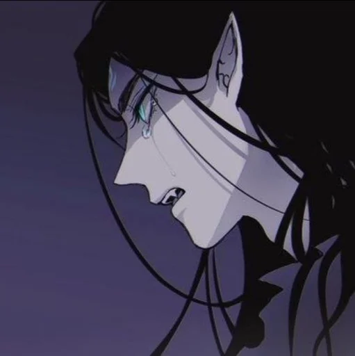 эскиз аниме иллюстрация