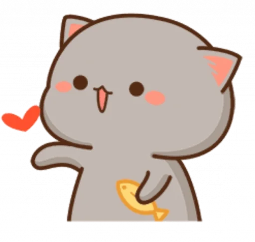 Mochi Peach Cat 2 @SpoiledRabbits - 