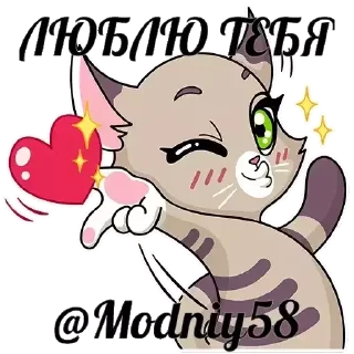 Стикер Modniy58 - 4