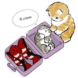 Sticker Коты Mofu Sand (ET ed.) - 6