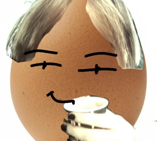 cartoon egg
