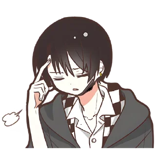 Sticker Милая парочка @Nyasticks - 0