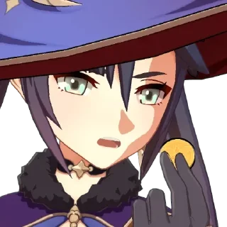 Стикер Mona by @Genshiin_Impact - 7