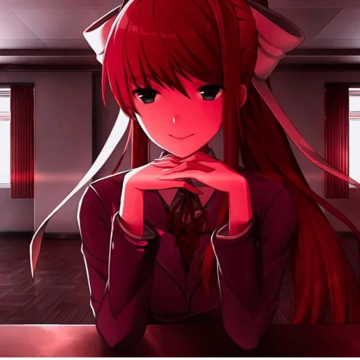 Стикер Monika chr. By: @mailieeeee - 9