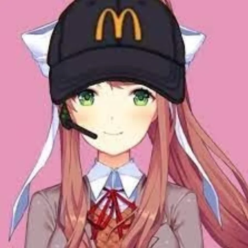 Стикер Monika chr. By: @mailieeeee - 2