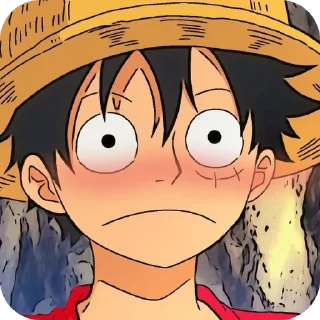 Стикер Monkey D. Luffy ➩ @Earth928B - 3
