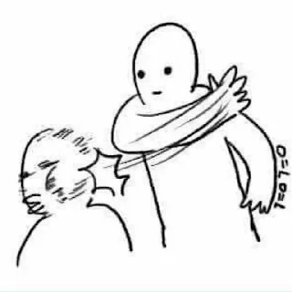 Sticker Mono Meme - 2