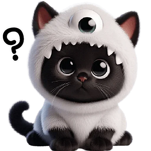 Sticker MonsterKittiesSbor - 1