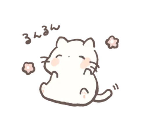 Sticker MonyunekoKitten - 1