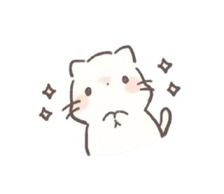 Стикер ૮ᜊ ₊  °  китик  ૮꒰◞ ◟ ꒱ა .. ૮꒰@CUTE_stickers_emoji꒱ა - 10