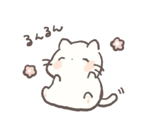 Стикер ૮ᜊ ₊  °  китик  ૮꒰◞ ◟ ꒱ა .. ૮꒰@CUTE_stickers_emoji꒱ა - 0