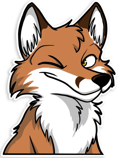 Sticker MoodFox - 11