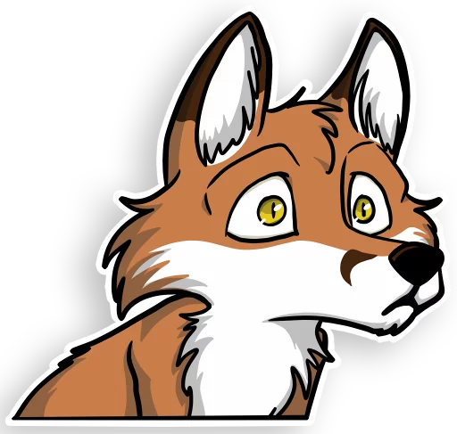Sticker MoodFox - 10