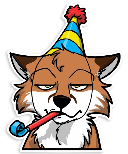 Sticker MoodFox - 9