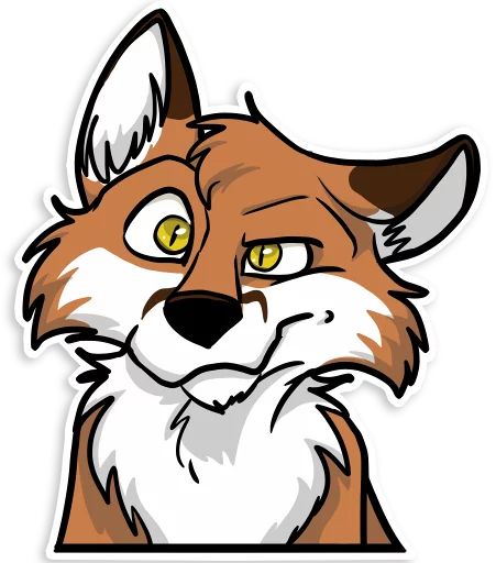 Sticker MoodFox - 8