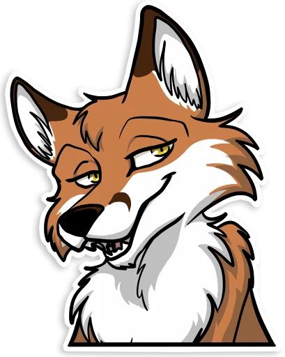 Sticker MoodFox - 6