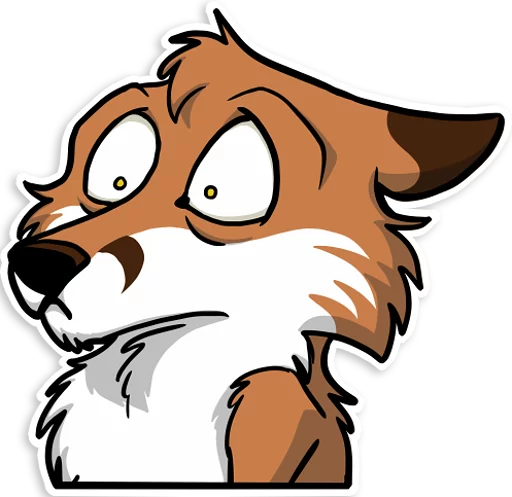 Sticker MoodFox - 5