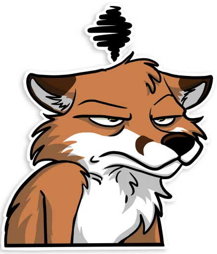 Sticker MoodFox - 2