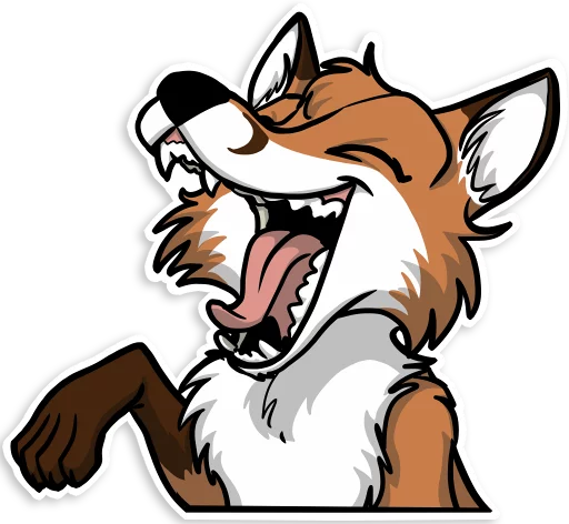 Sticker MoodFox - 0