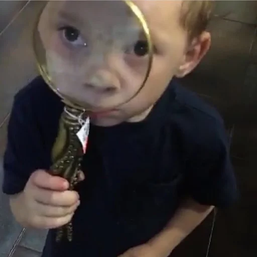 hand glass person toddler