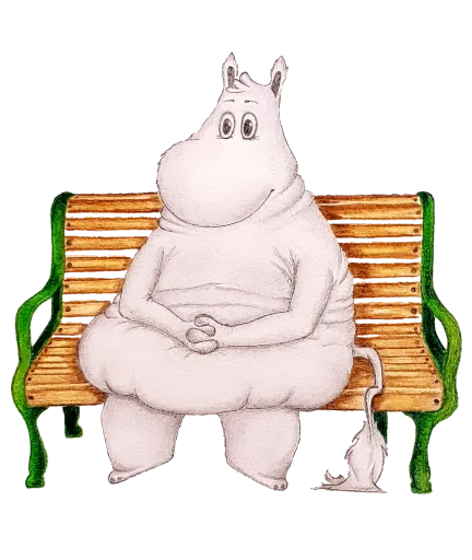 Sticker MoominNord - 1