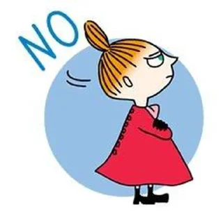 Стикер Moomin by @kataajun - 10