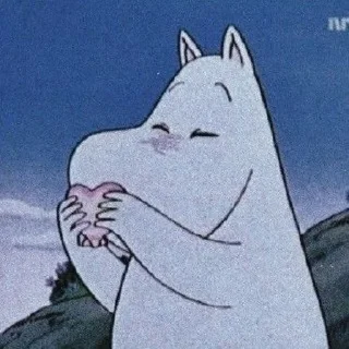 Стикер Moomin by @kataajun - 2