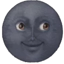 Sticker Луна ебаная - 11