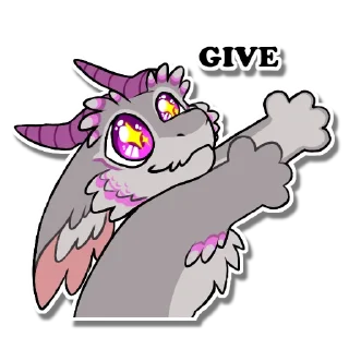 Sticker Moonie - Flugel Dragon - 9