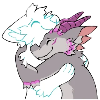 Sticker Moonie - Flugel Dragon - 5