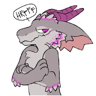 Sticker Moonie - Flugel Dragon - 2