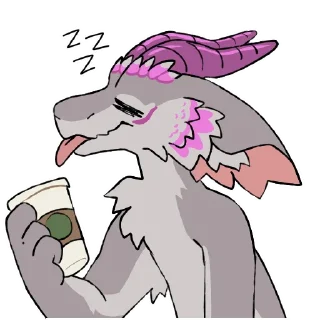 Sticker Moonie - Flugel Dragon - 1