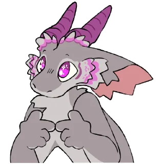 Sticker Moonie - Flugel Dragon - 3