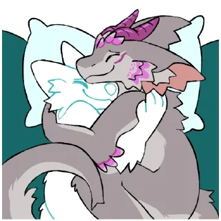 Sticker Moonie - Flugel Dragon - 4