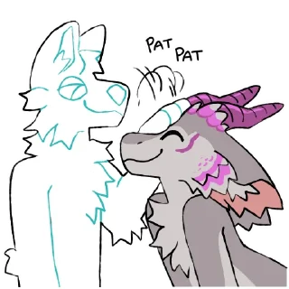 Sticker Moonie - Flugel Dragon - 10