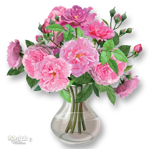 Стикер Moorche_Flowers_Win2Farsi.com - 4