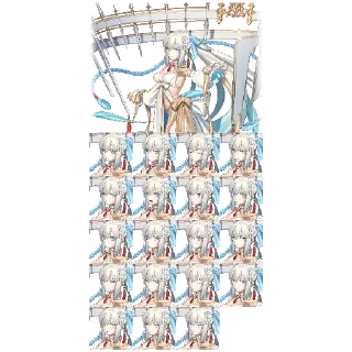 Sticker Моргана (Caster) - 9