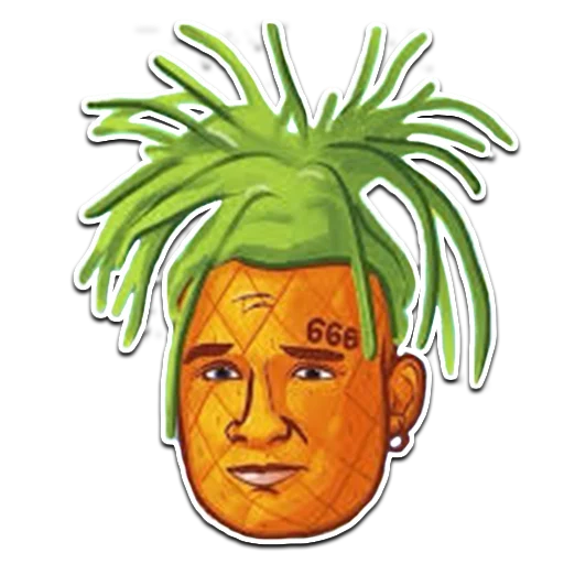 (@StickerHyicker) Morgenshtern - человеческое лицо