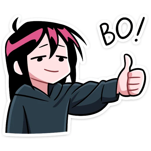 Sticker MoriNyasticks - 1