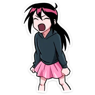 Sticker Мори @Nyasticks - 0