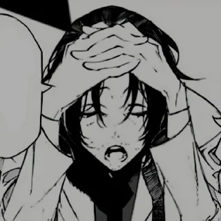 Sticker Mori Ougai by @fluorescenceV - 2